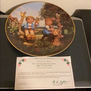 Hummel "Apple Tree Boy and Girl” Plate